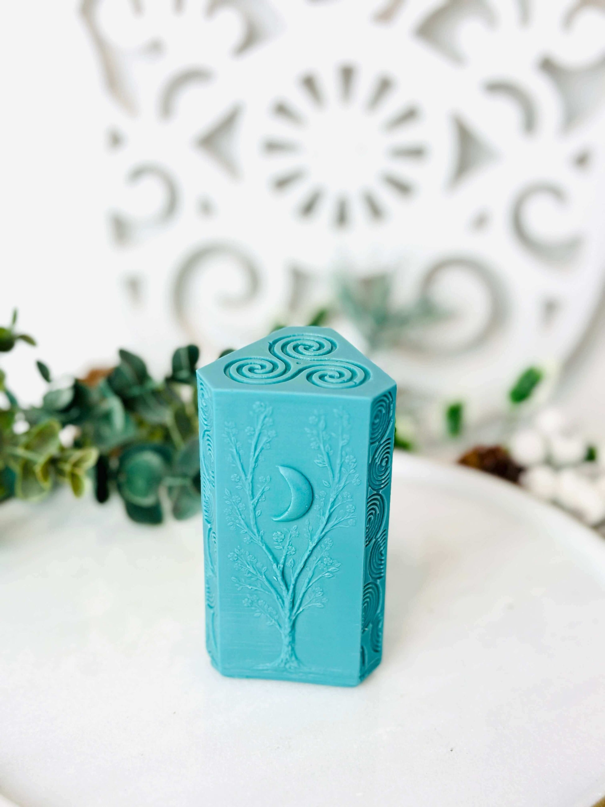 Flower of Life Candle Mold, Seed of Life symbol candle mold, Sacred candle  mold