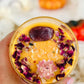 Manifestation crystal candle , Sweater Weather cozy autumn candle