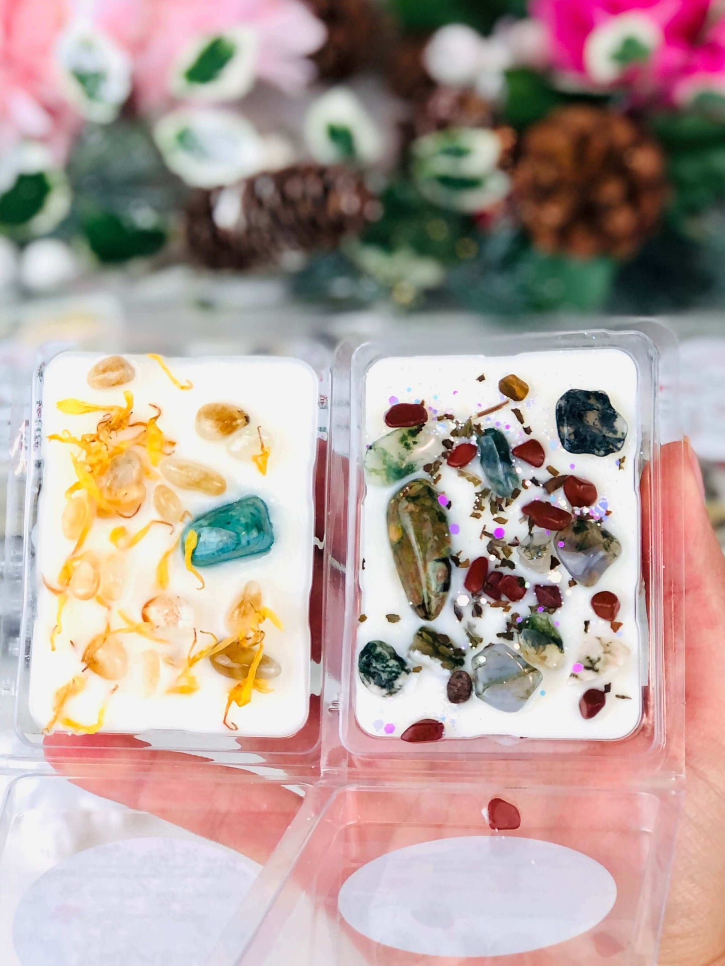 Christmas Crystal infused wax melts