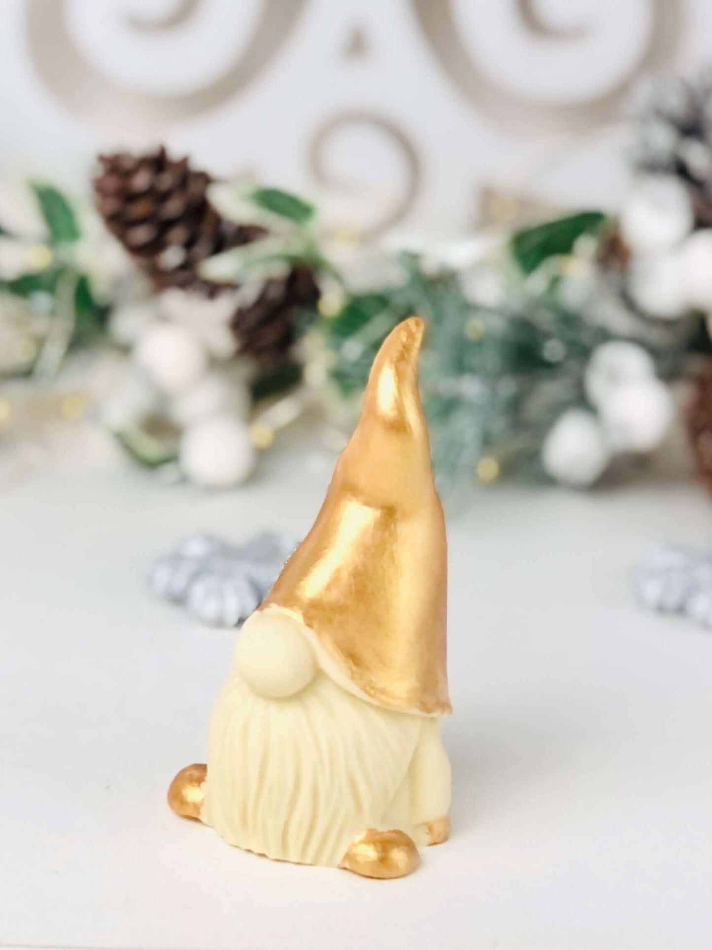 Christmas gnome 3d silicone mold for resin or candle making