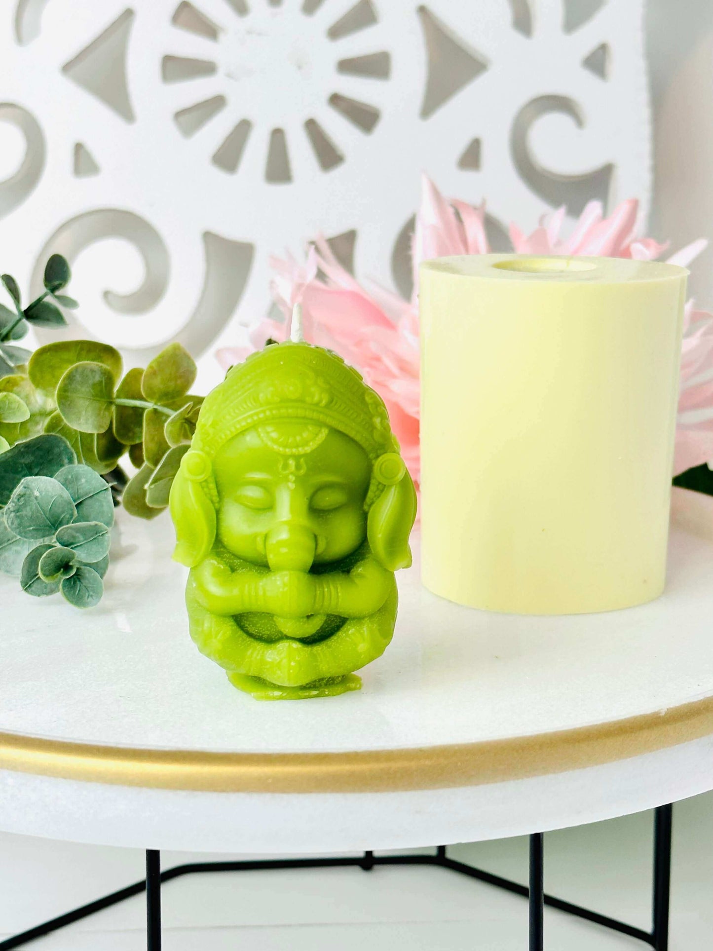 Ganesh silicone candle mold