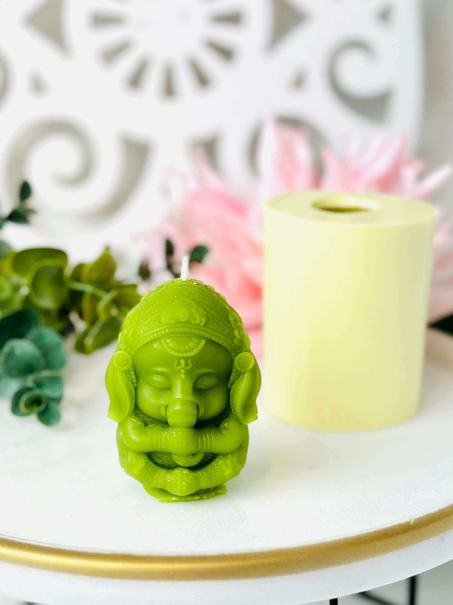 Ganesh silicone candle mold