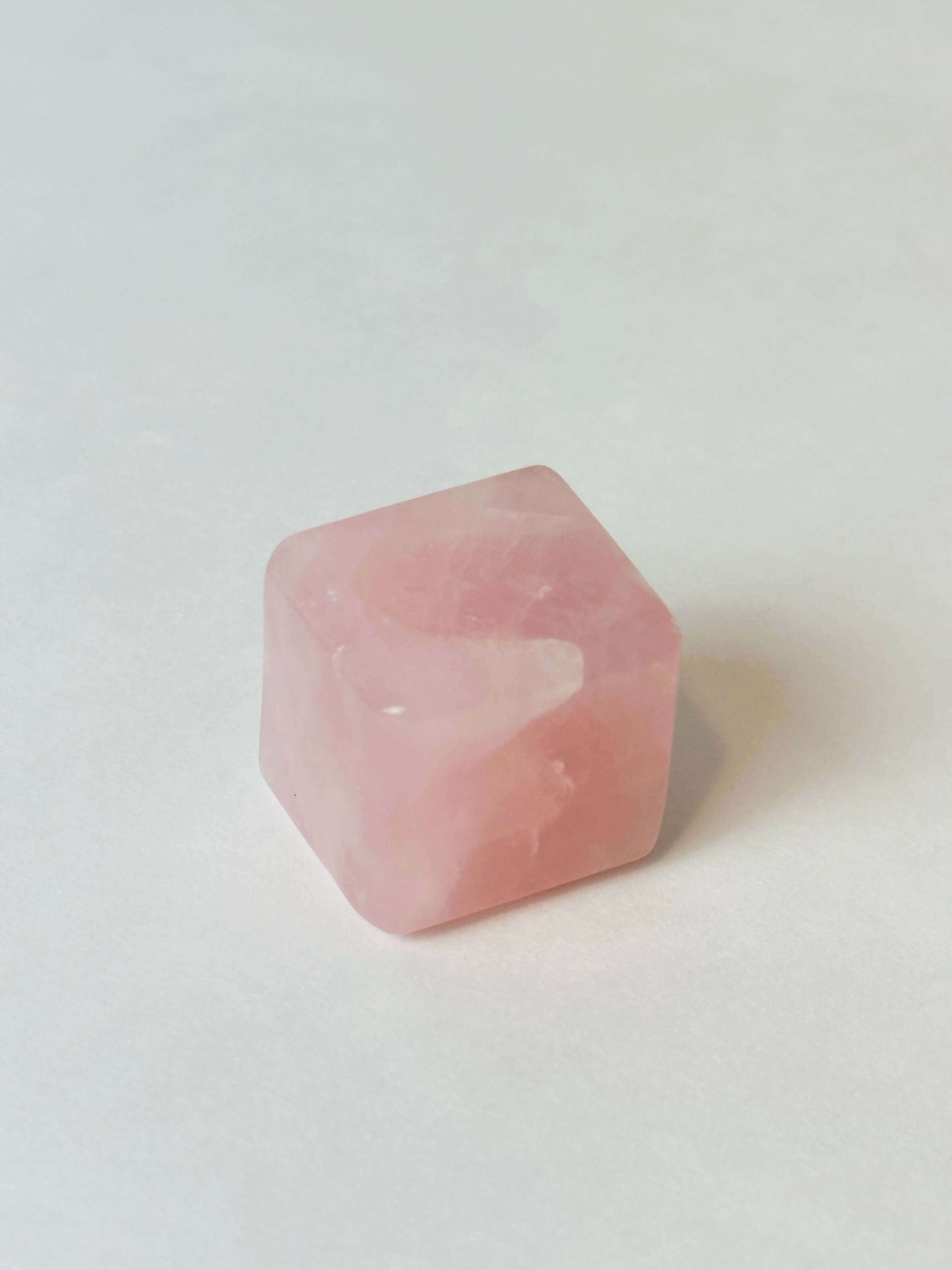 Rose Quartz cube