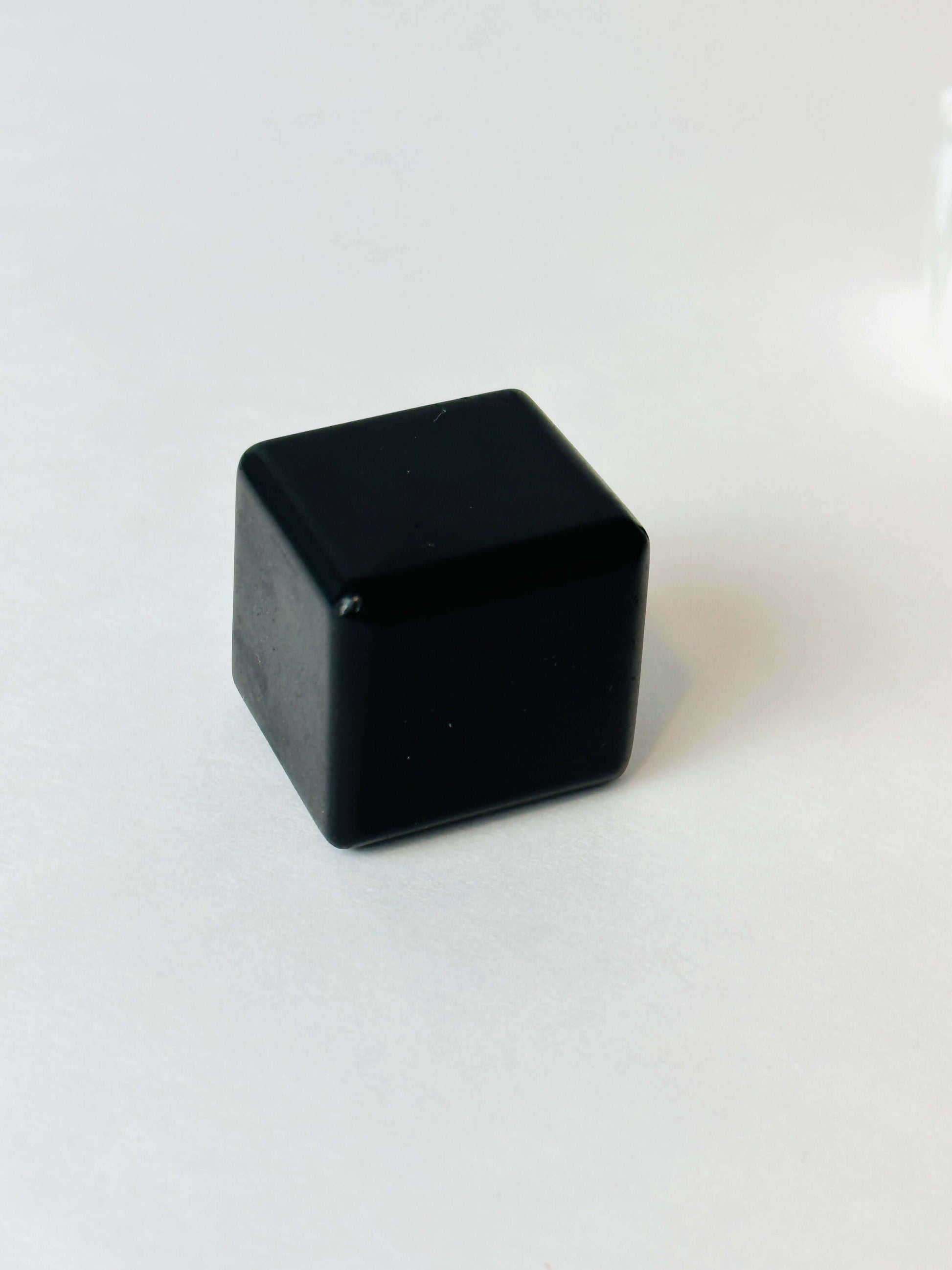 Black Obsidian cube
