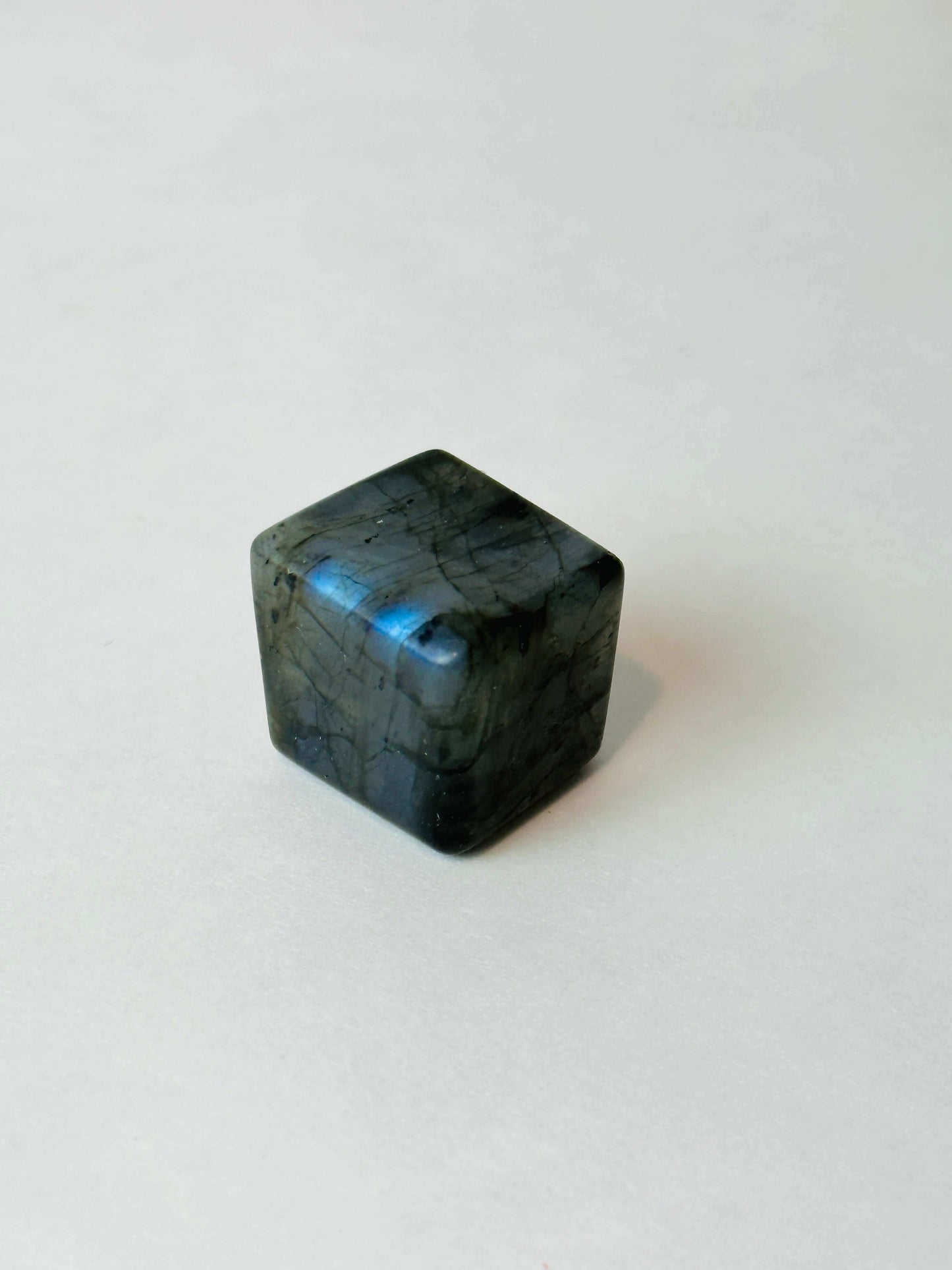 Labradorite cube