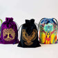 Tarot Deck Bag, Tarot Card Bag, Tarot Pouch, Velvet Tarot Bag, Drawstring Bag