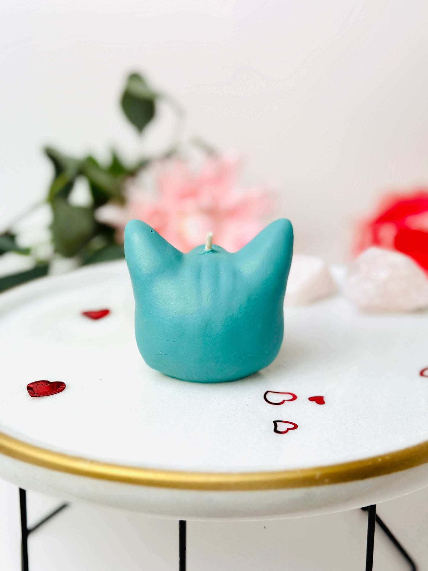 Third eye cat candle mold, Silicone moulds