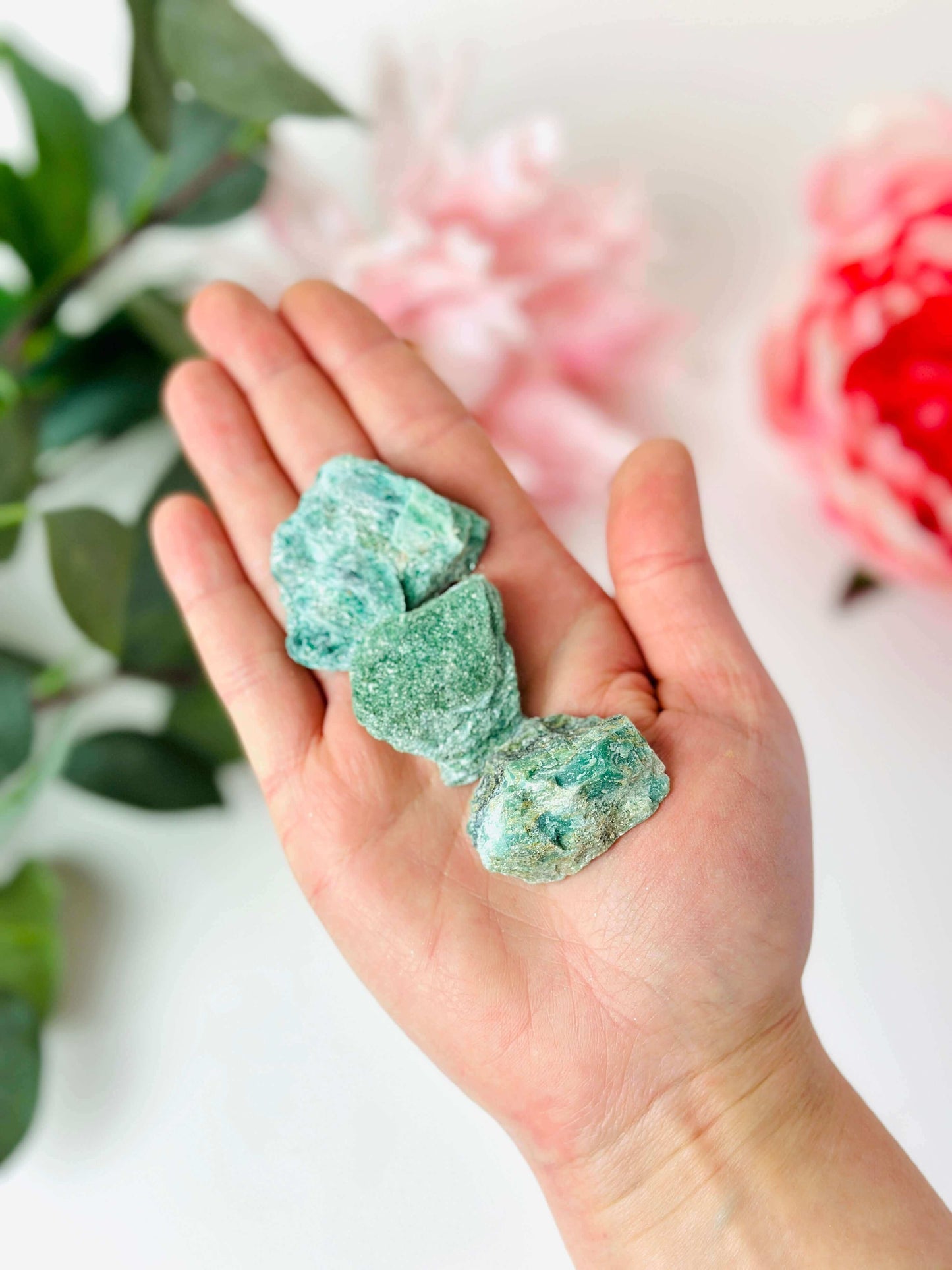 Self love crystals, Fuchsite raw crystals