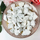 Raw White Howlite Stone, Rough white howlite, raw crystals and minerals