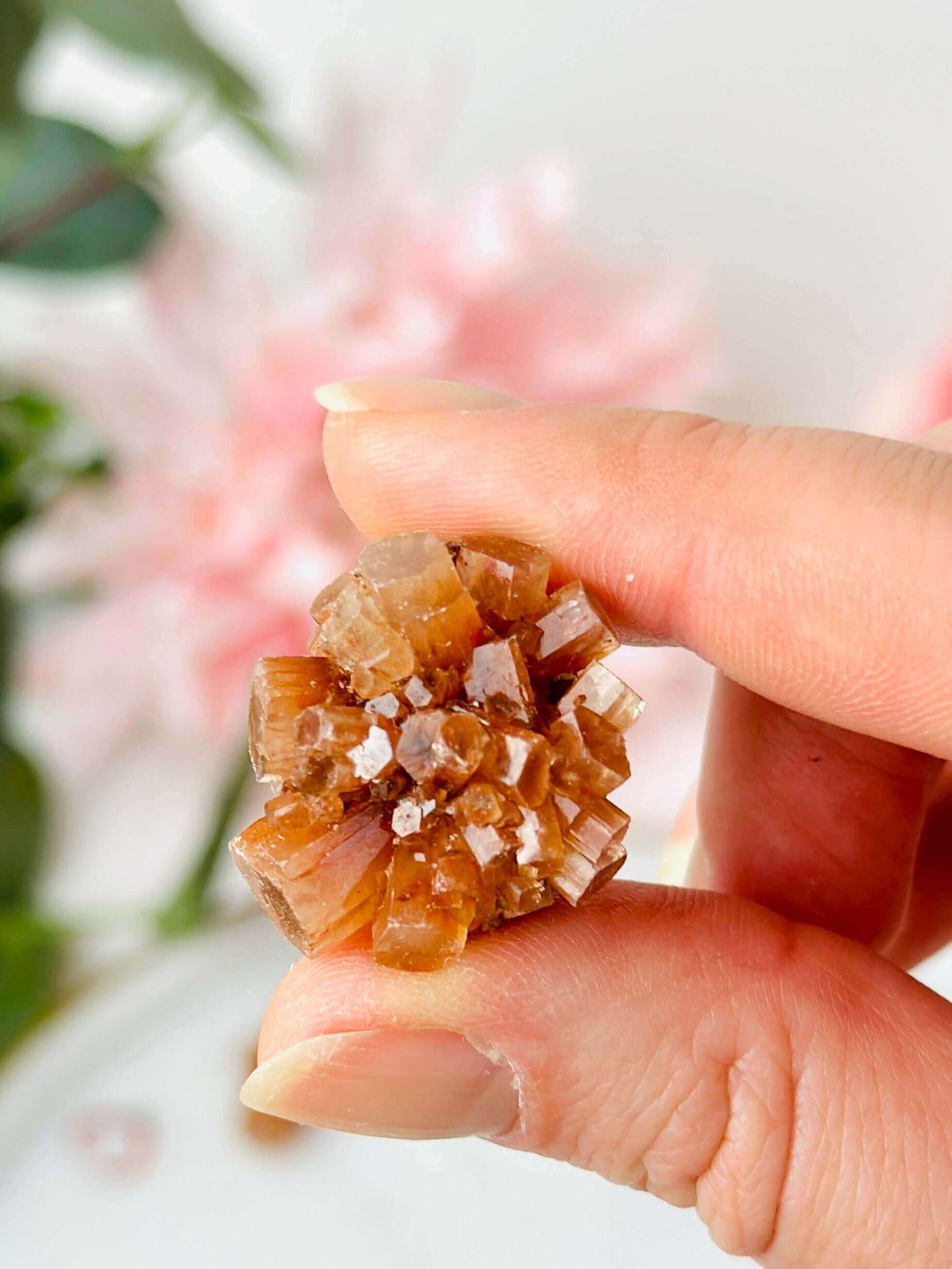 Aragonite cluster, Self love crystals, Raw crystals for confidence