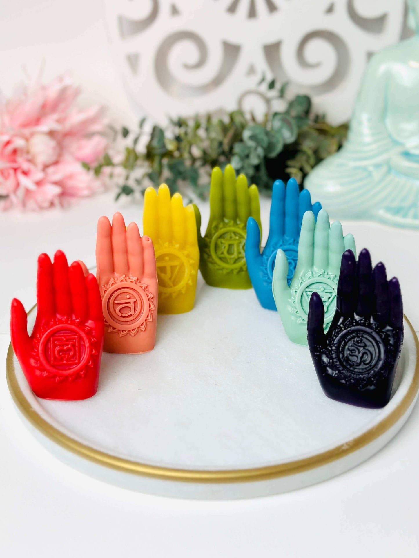 Chakra Silicone Mold - Handmade USA Quality Molds for Resin, Candle & Plaster
