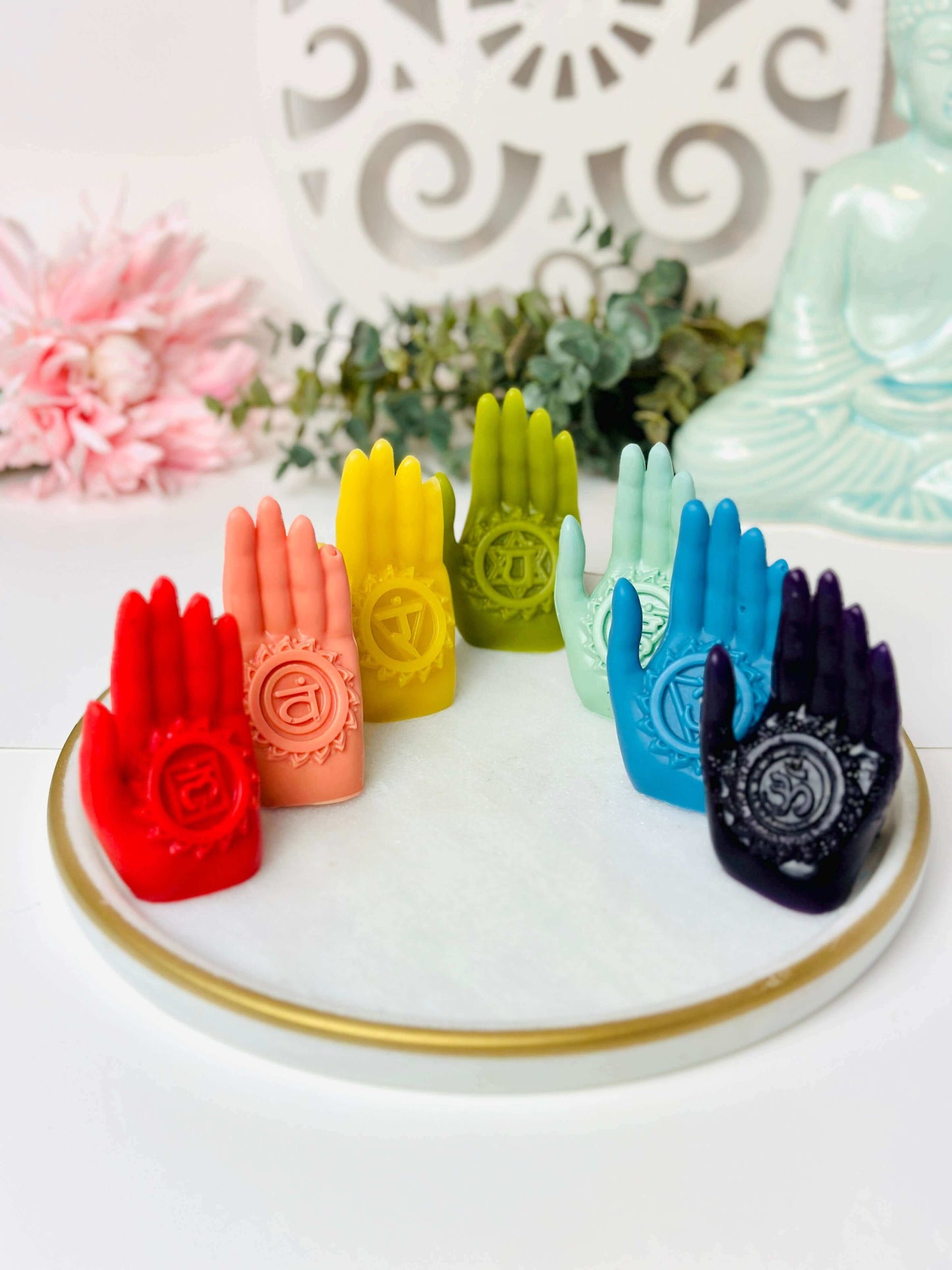 Chakra Silicone Mold - Handmade USA Quality Molds for Resin, Candle & Plaster