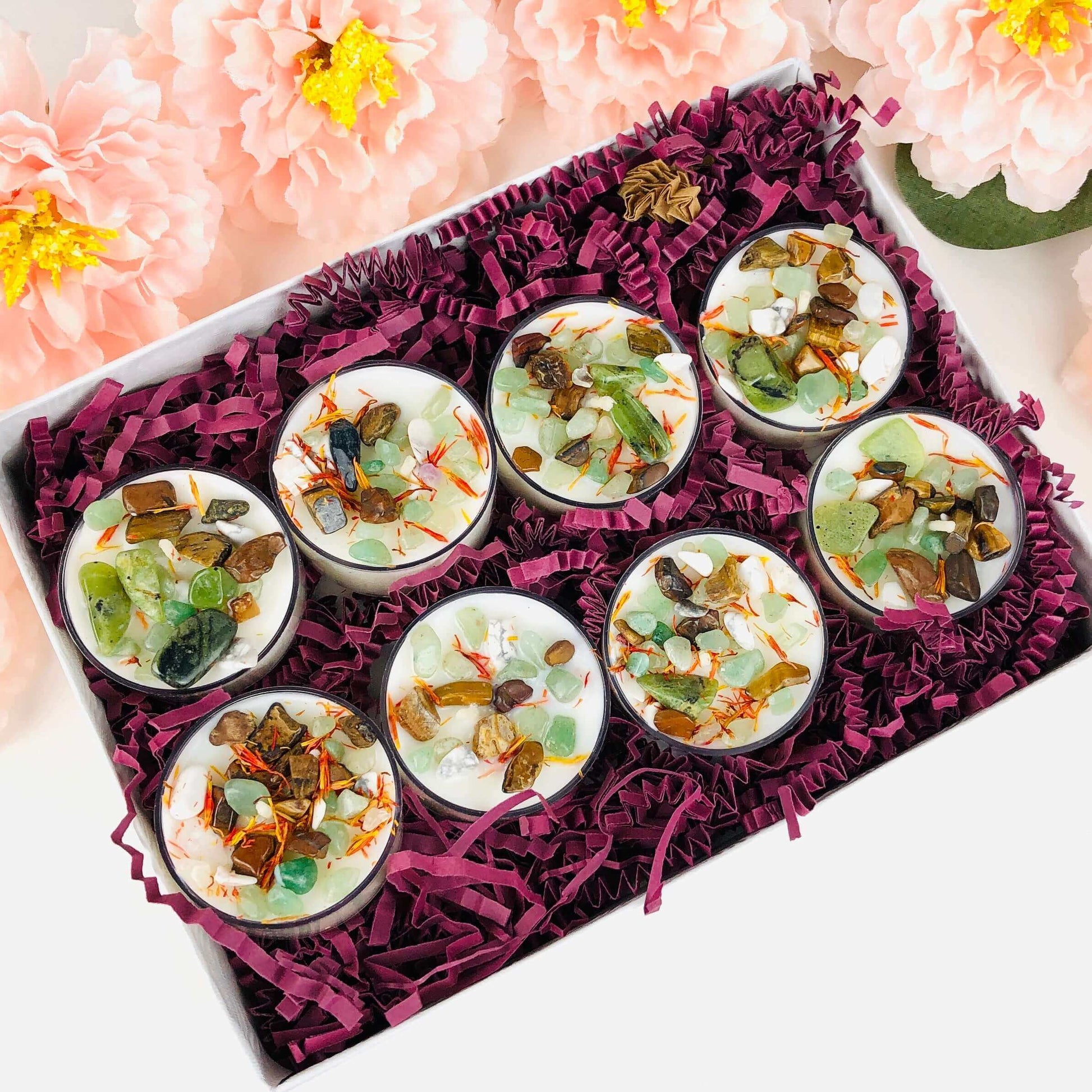 Mental clarity & Focus scented tealights box