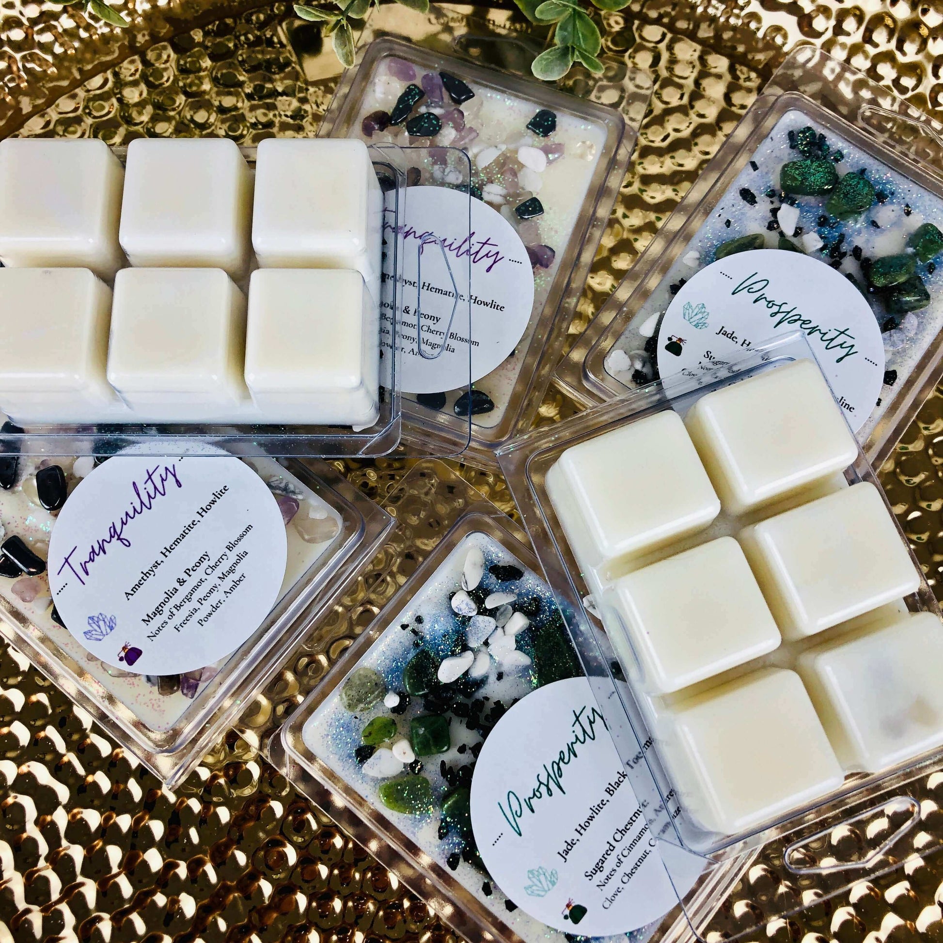 Crystal Infused Soy Wax Melts - On Sale Now