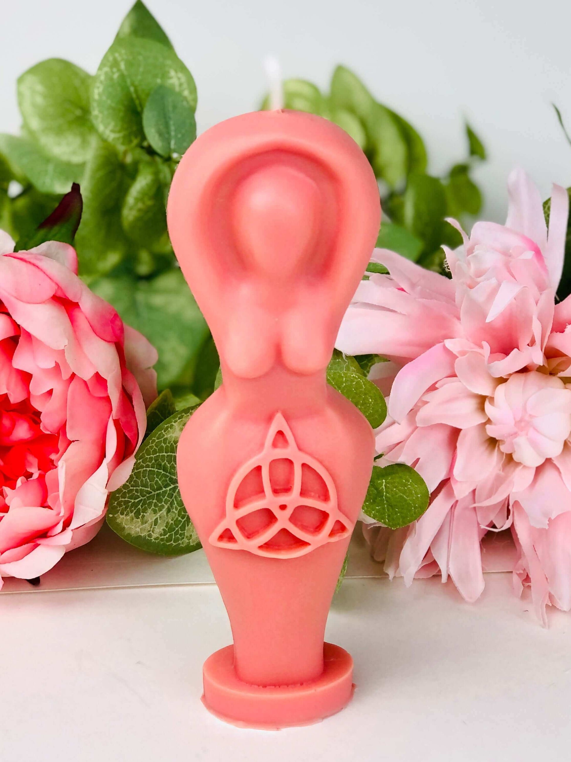 Goddess spell candle