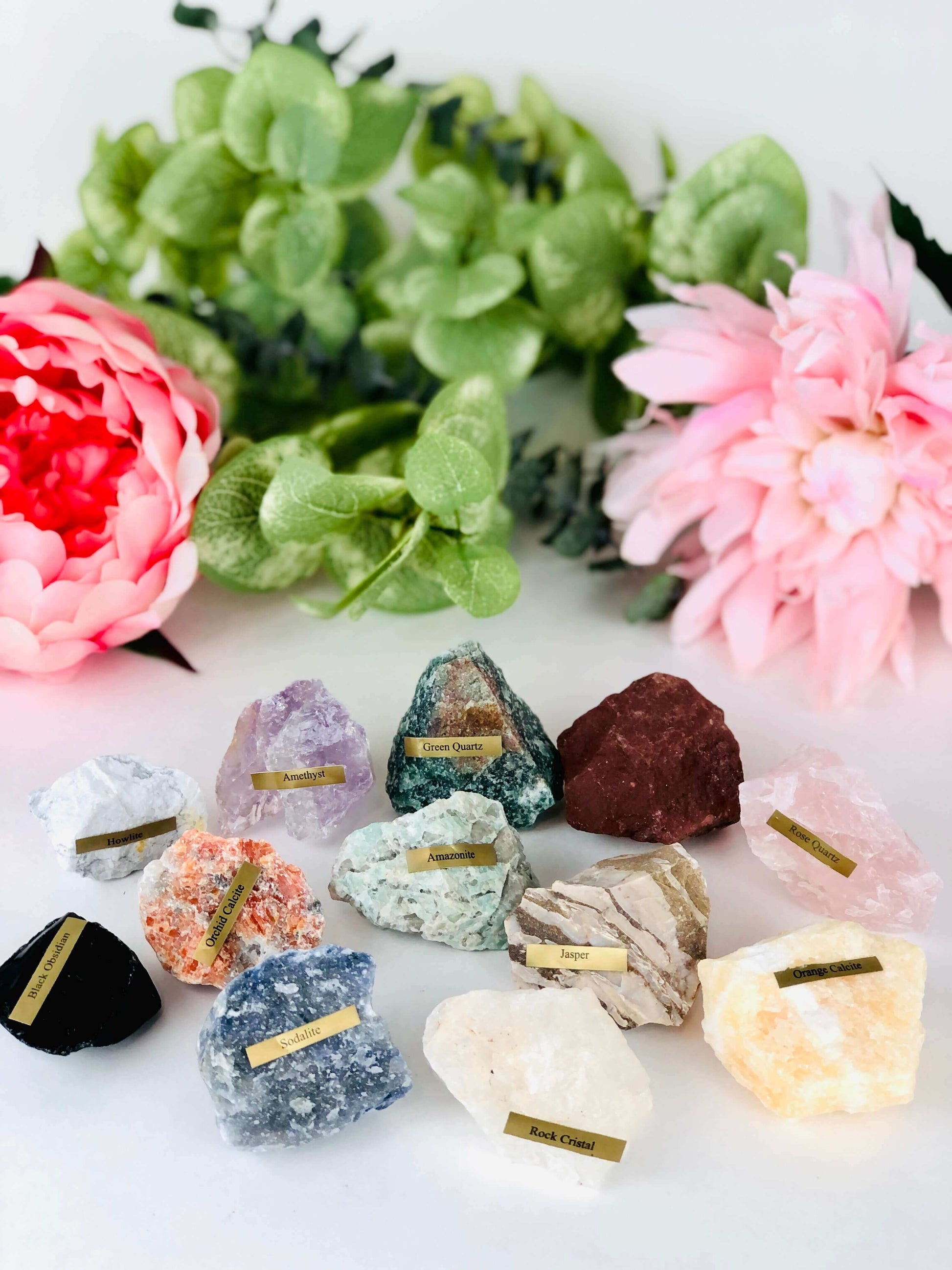 Beginner Crystal Set Of 12 Healing Crystals