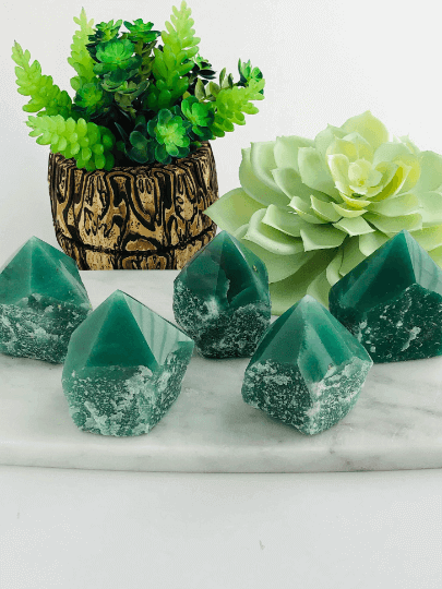 Green Aventurine Crystal Point XL