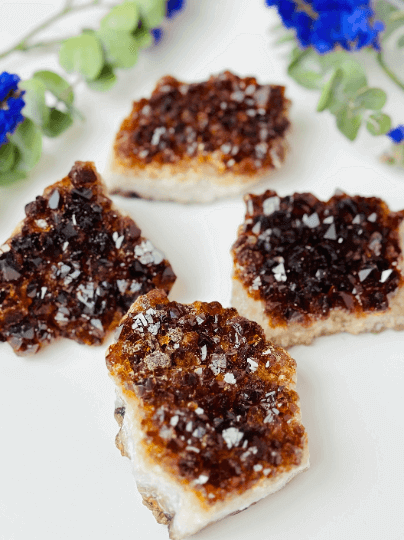 Brazilian Raw Citrine Cluster