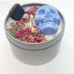 Tranquility & Relaxation - Blue Tiger Eye infused candle