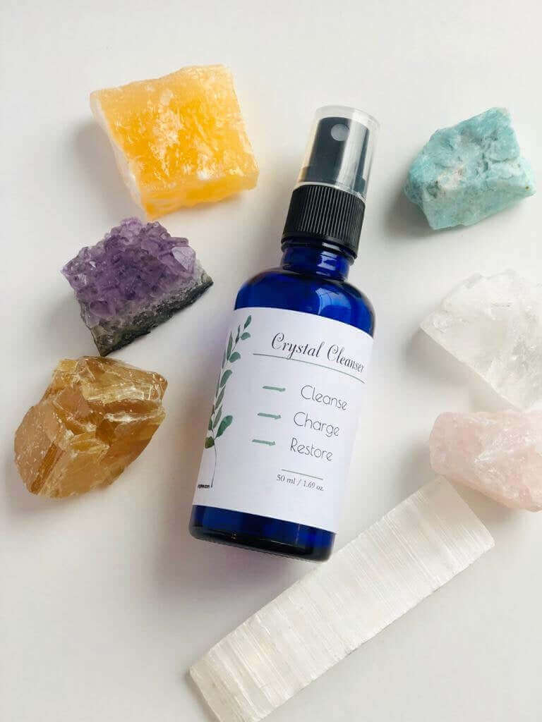 Crystal Infused Cleansing Smudge Spray