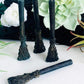 Witch broom beeswax candles